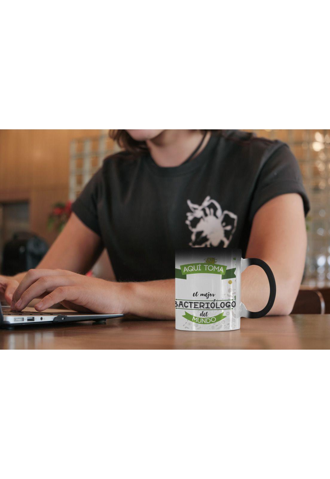 Taza Mágica para el Bacteriólogo Personalizado-3