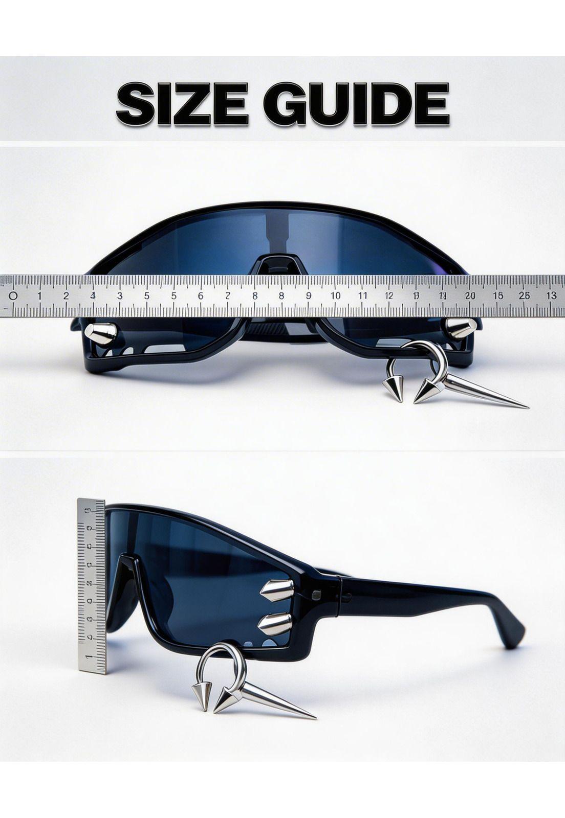 Lentes Retro Urbanos Kpop Steampunk Futuristas Hombre Electr-6