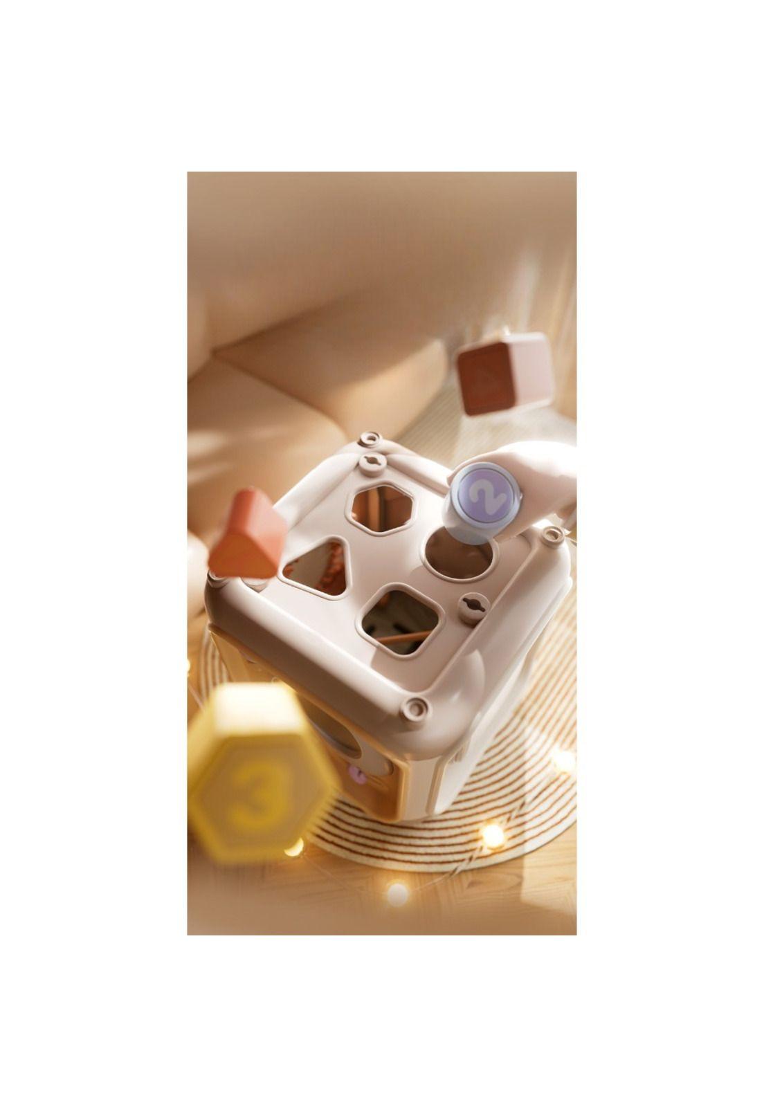 Cubo Didáctico Interactivo Para Bebés Con Juegos Montessori-4
