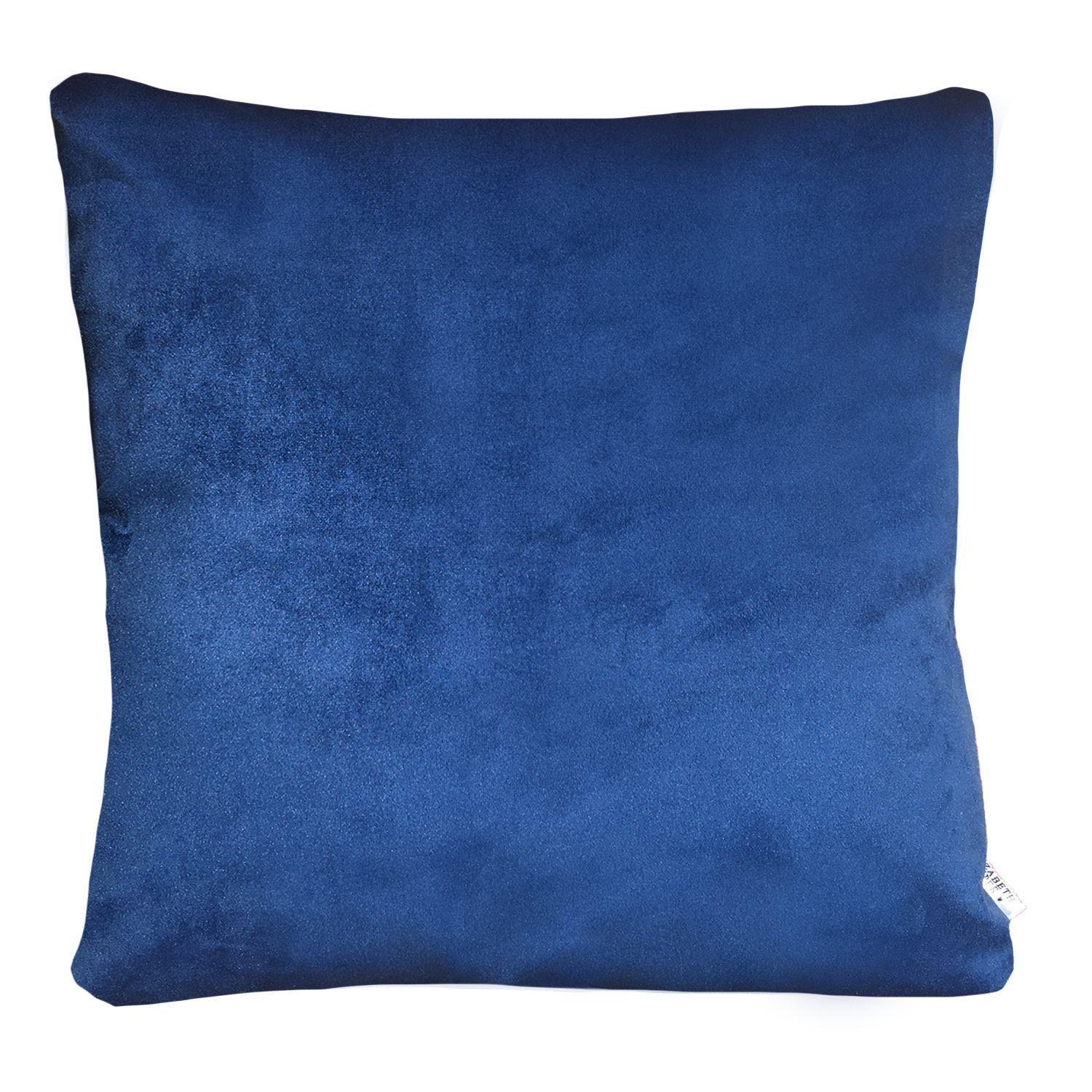 COJIN DECORATIVO DISEÑO AZUL OSCURO 45X45 RELLENO-0