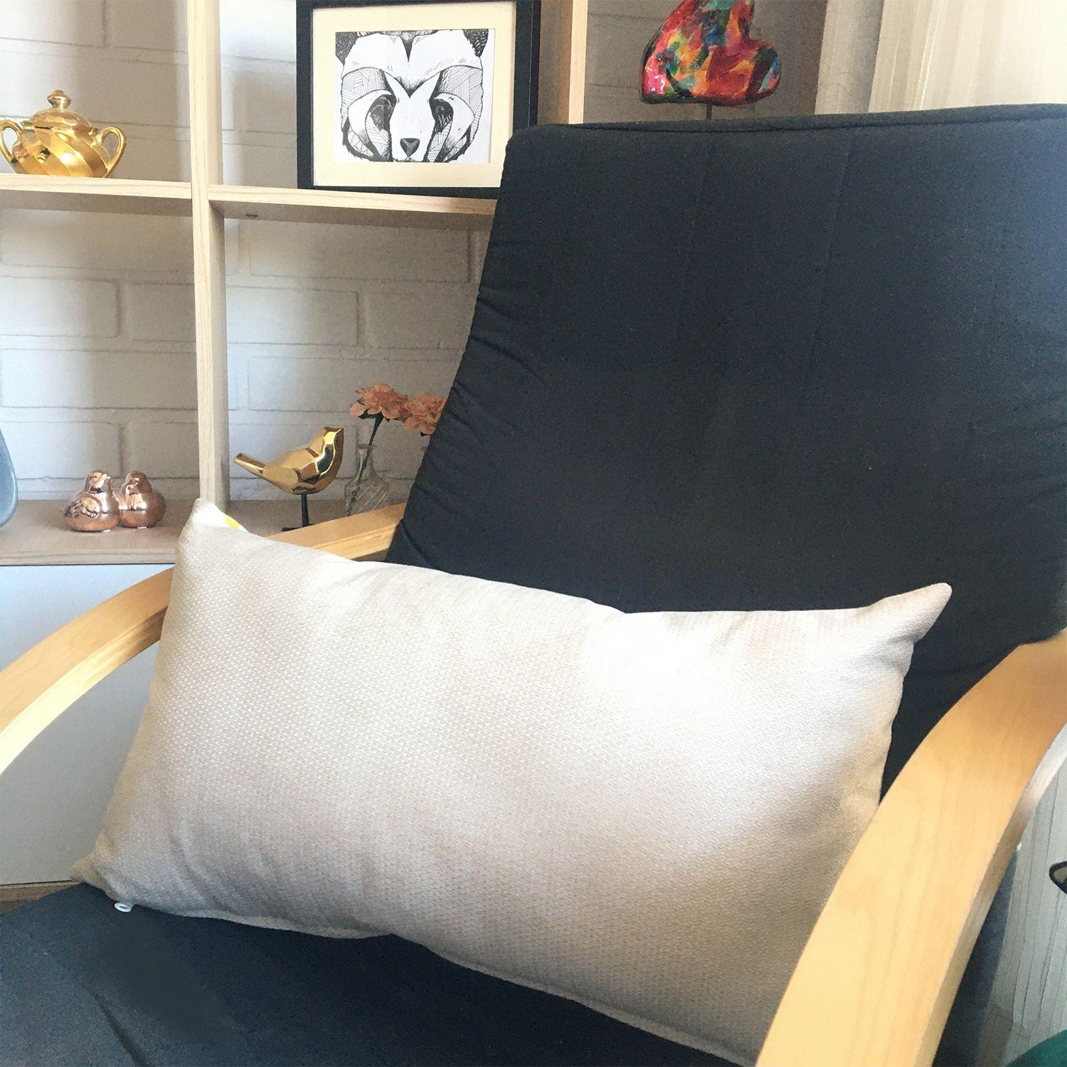 FUNDA COJIN DECORATIVO DISEÑO LINO BEIGE 50X30-1