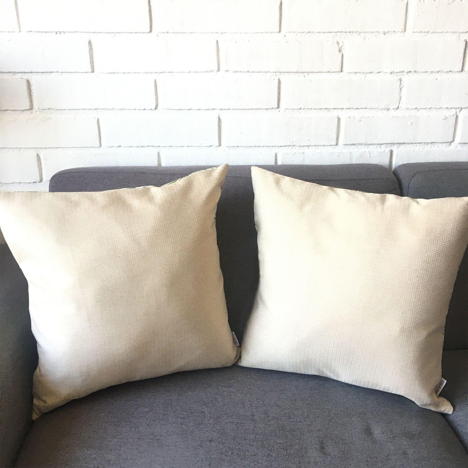 COJIN DECORATIVO DISEÑO LINO BEIGE 45X45 RELLENO-2