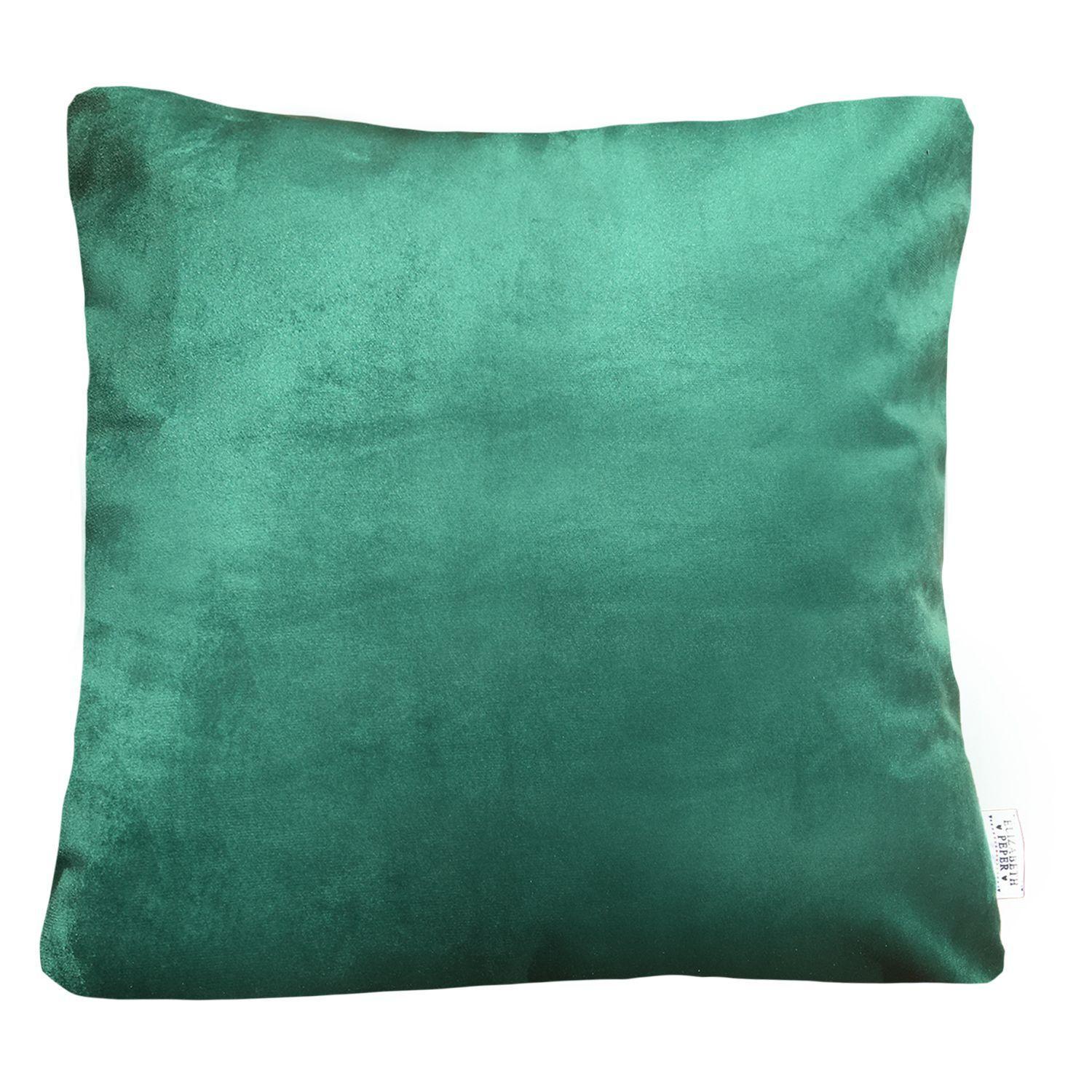 FUNDA COJIN DECORATIVO DISEÑO SUAVE VERDE 45X45-0