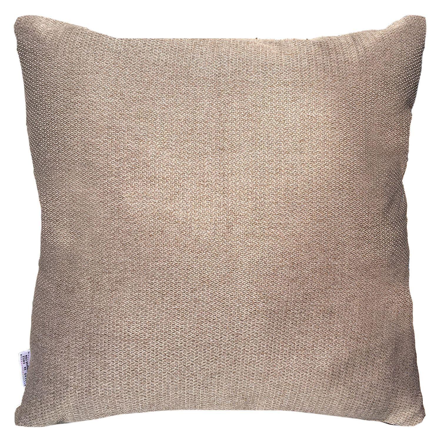 PACK 4 FUNDAS COJIN DECORATIVO ECOCUERO NARANJA 45X45-2