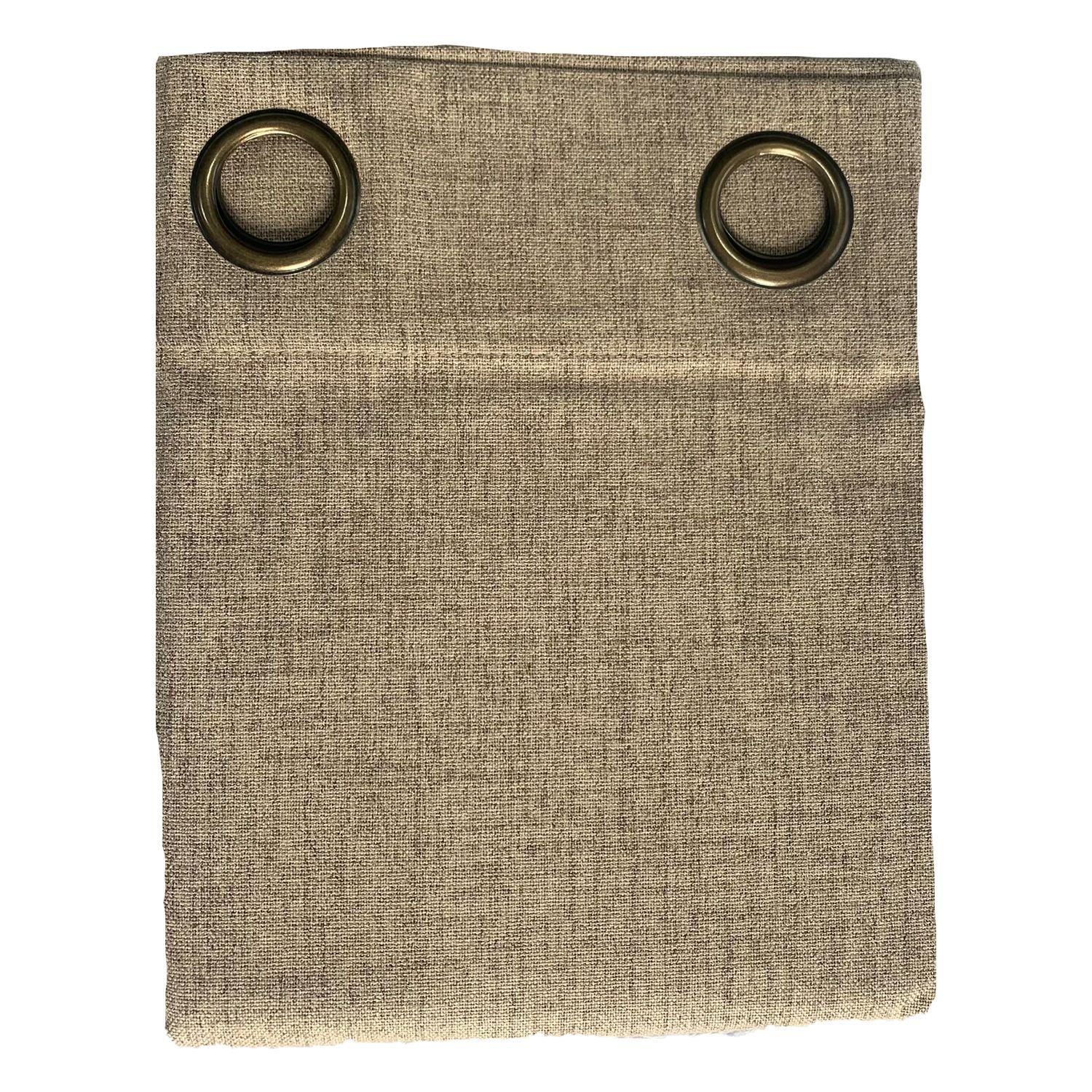 SET DE CORTINAS BLACKOUT 2 PAÑOS DE 140 X 220 CM BEIGE-3