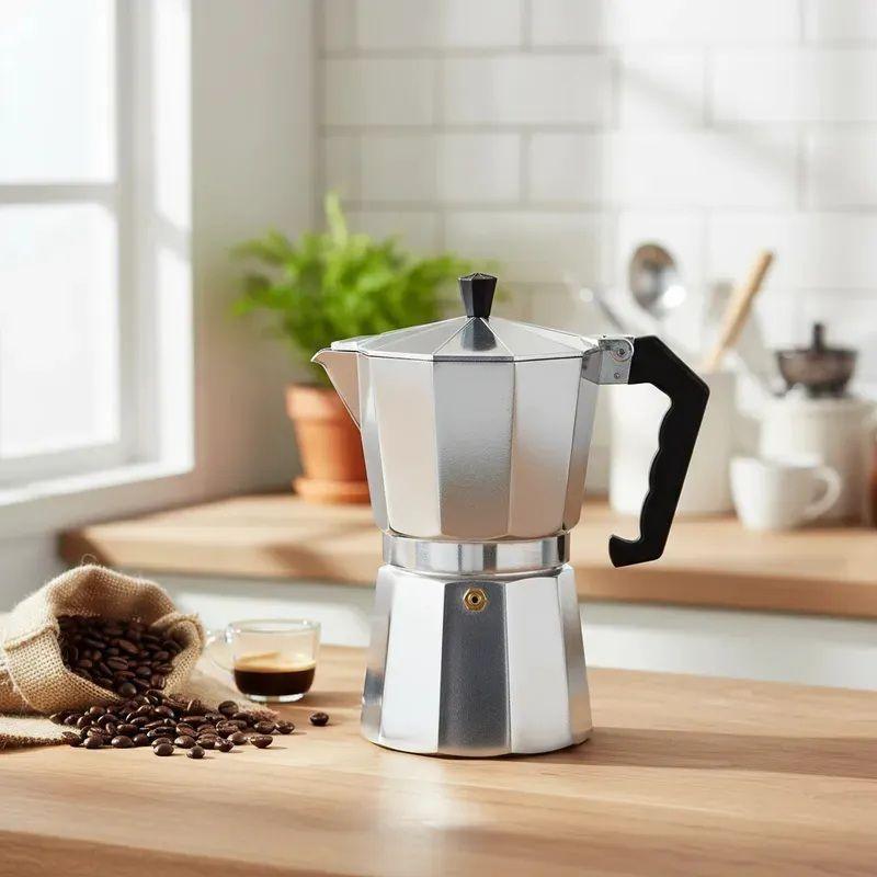 Cafetera 12tazas Aluminio Bolonia Bergner-3