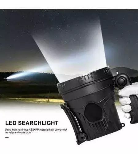 Linterna Led Foco Largo Alcance 1500lm Usb Camping W866a-3
