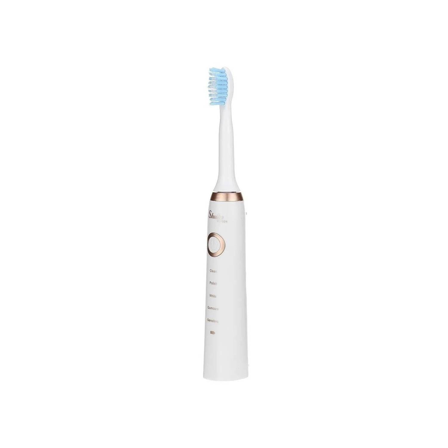 Cepillo De Dientes Eléctrico Recargable Usb 4 Cabezal-0