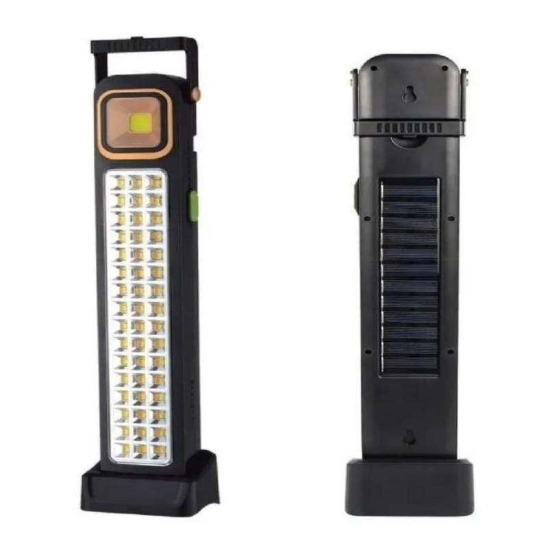 Lampara Solar Y Foco Luz De Emergencia Recargable De 48 Led-2