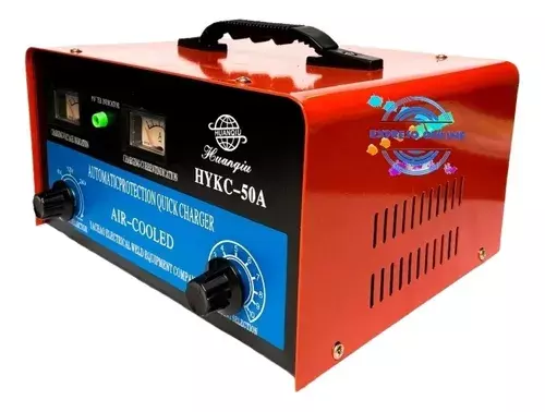 Cargador De Batería Para Auto Y Camión De 6v/12v/24v 50 Amp.-2