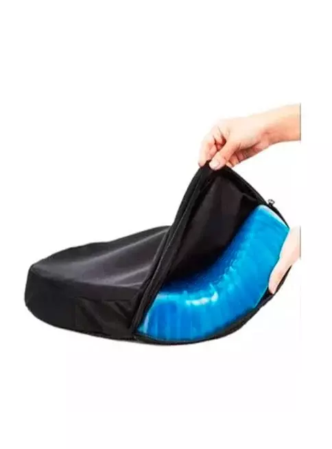 Cojín Silla Gel Goma Ortopédico Ergonómico Auto Asiento Oficina-1