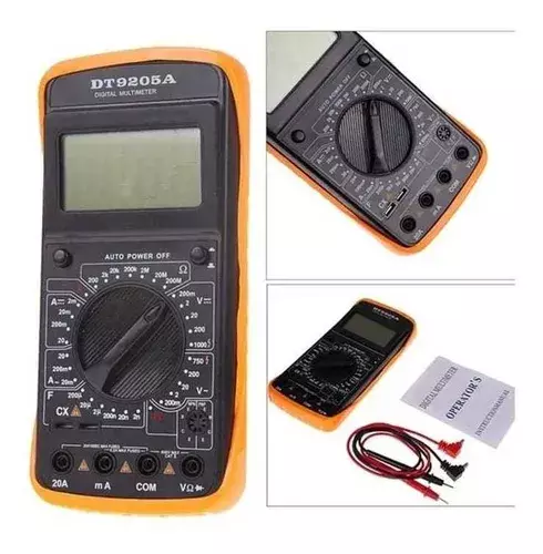 Multimetro Digital Dt9205a Tester Multitester Expreso Online-3