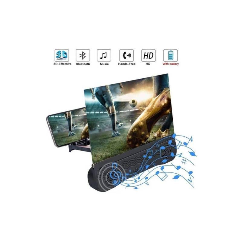 Amplificador De Pantalla Para Smartphone Video Hd Bluetooth.-2