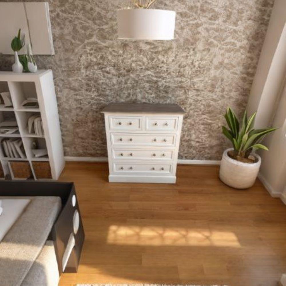 Cómoda de Madera Vintage Lista Para Usar-2