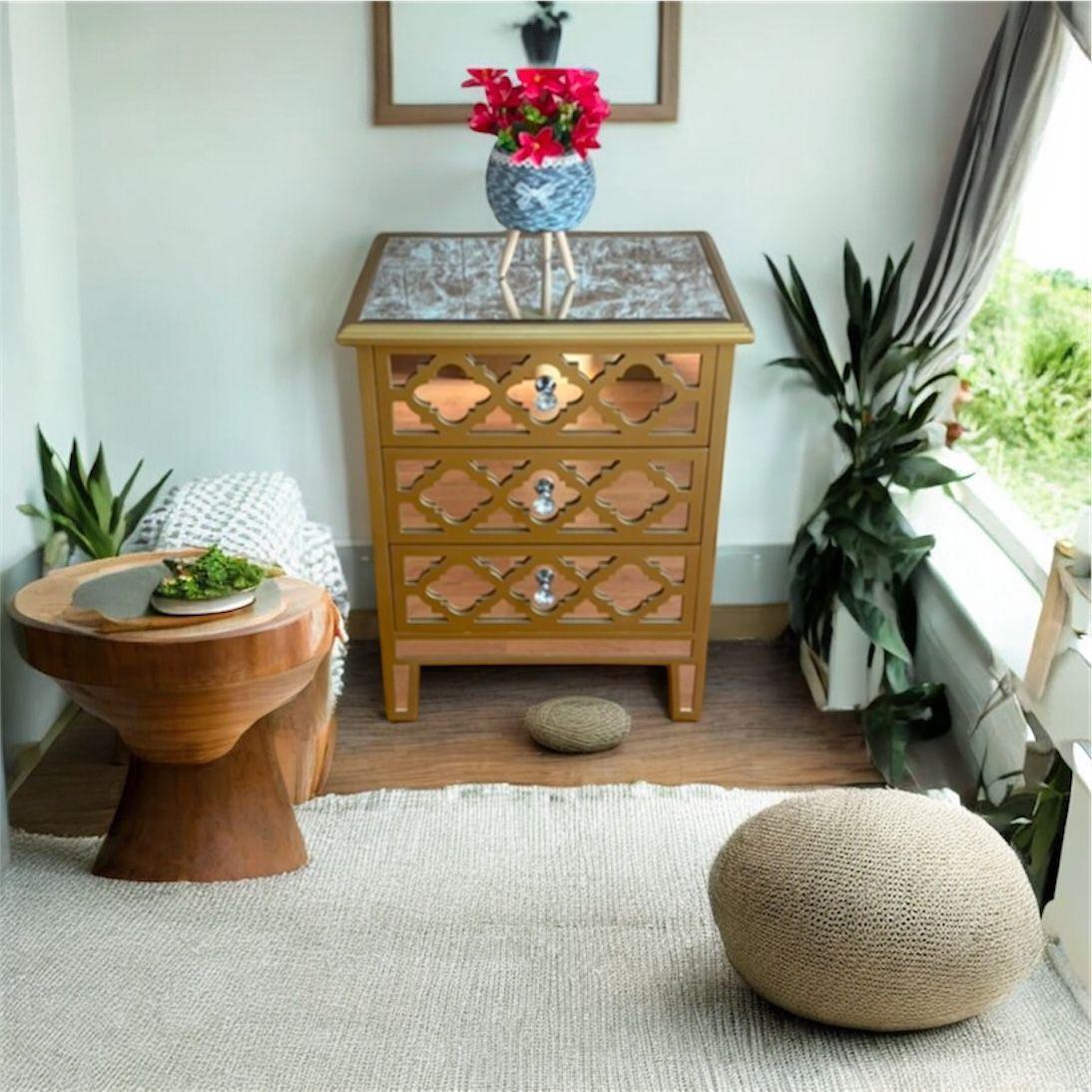 APARADOR ARRIMO DE LUJO ESPEJEADO DIAMOND-1