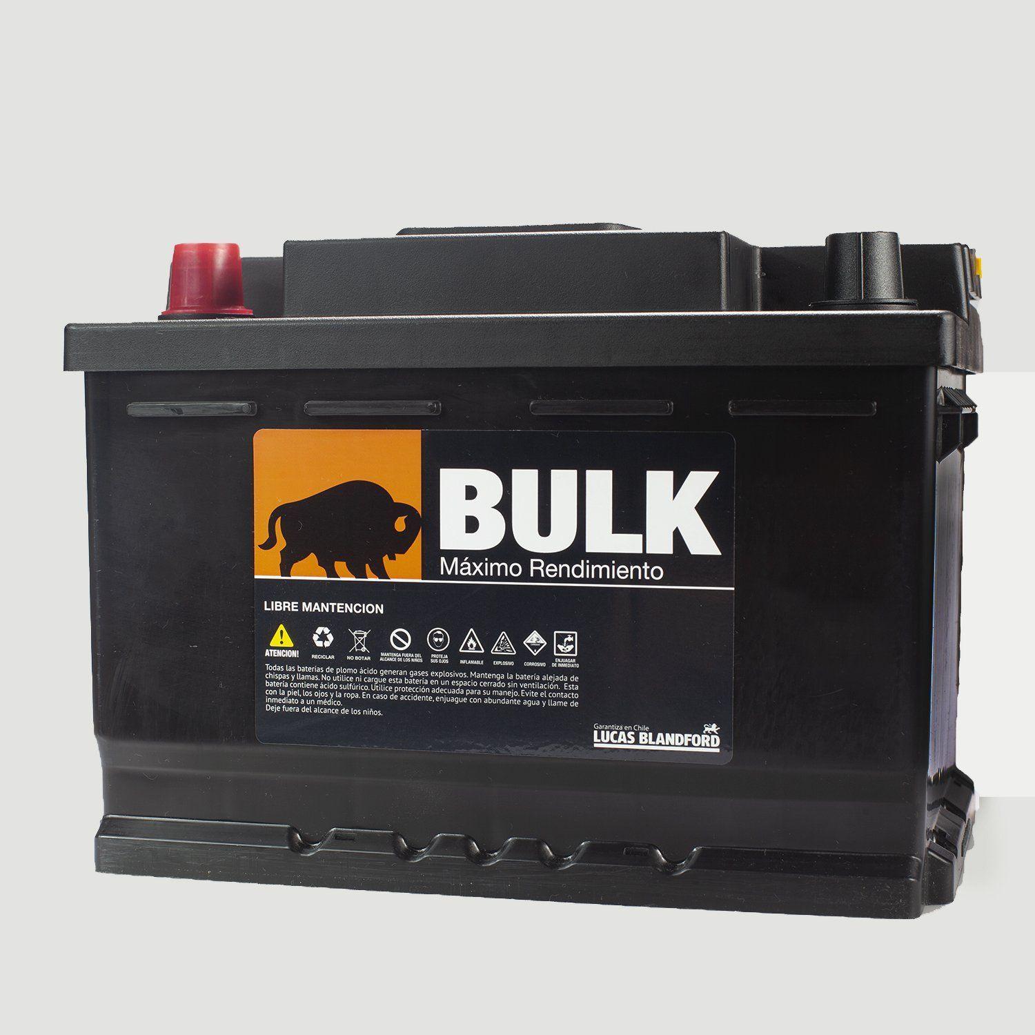 Bateria Bulk 55 Amp Borne Estandar Izquierda 370 Cca-0