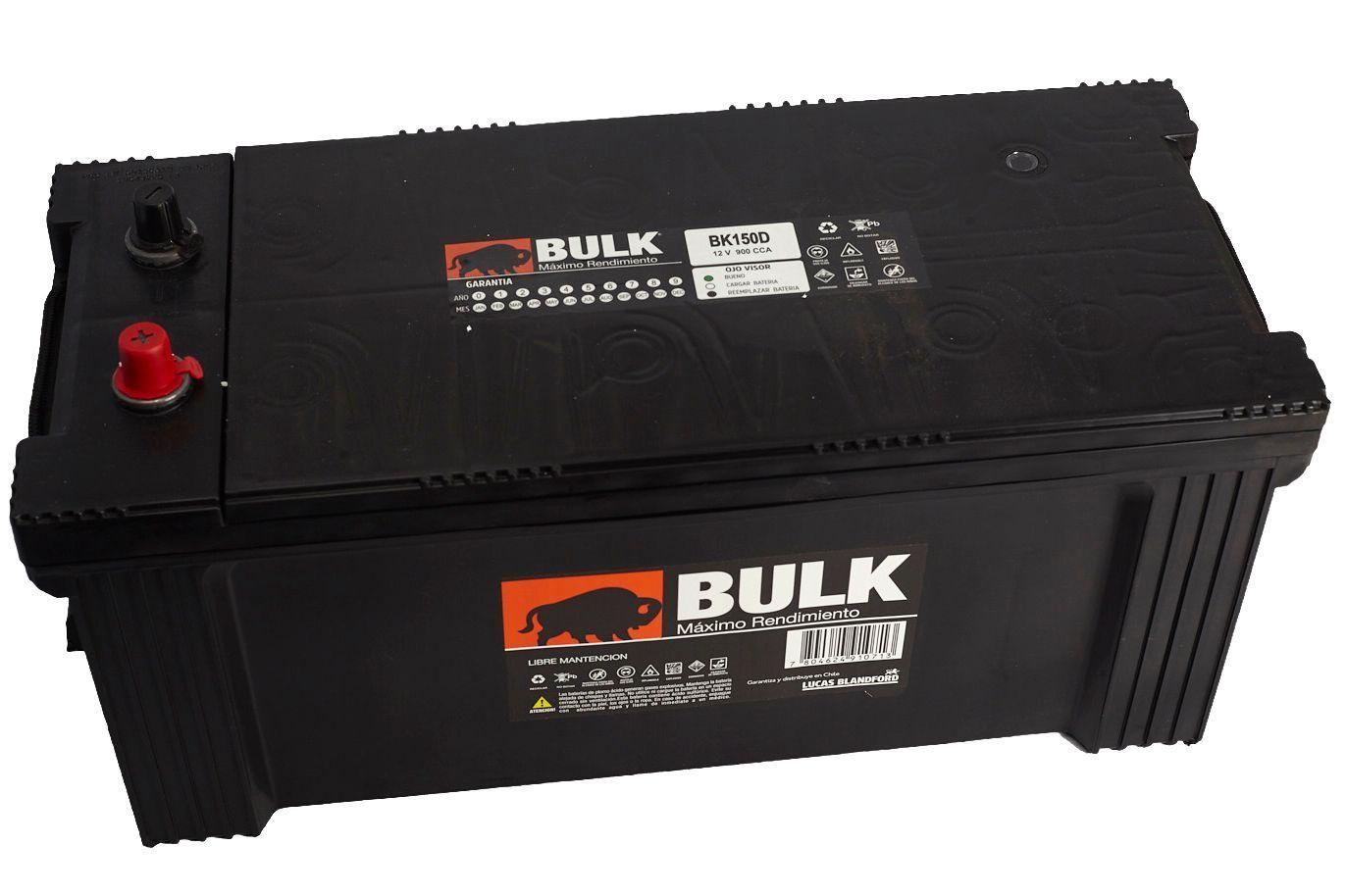 Bateria Bulk 150 Amp Borne Estandar Derecha 900 Cca-2