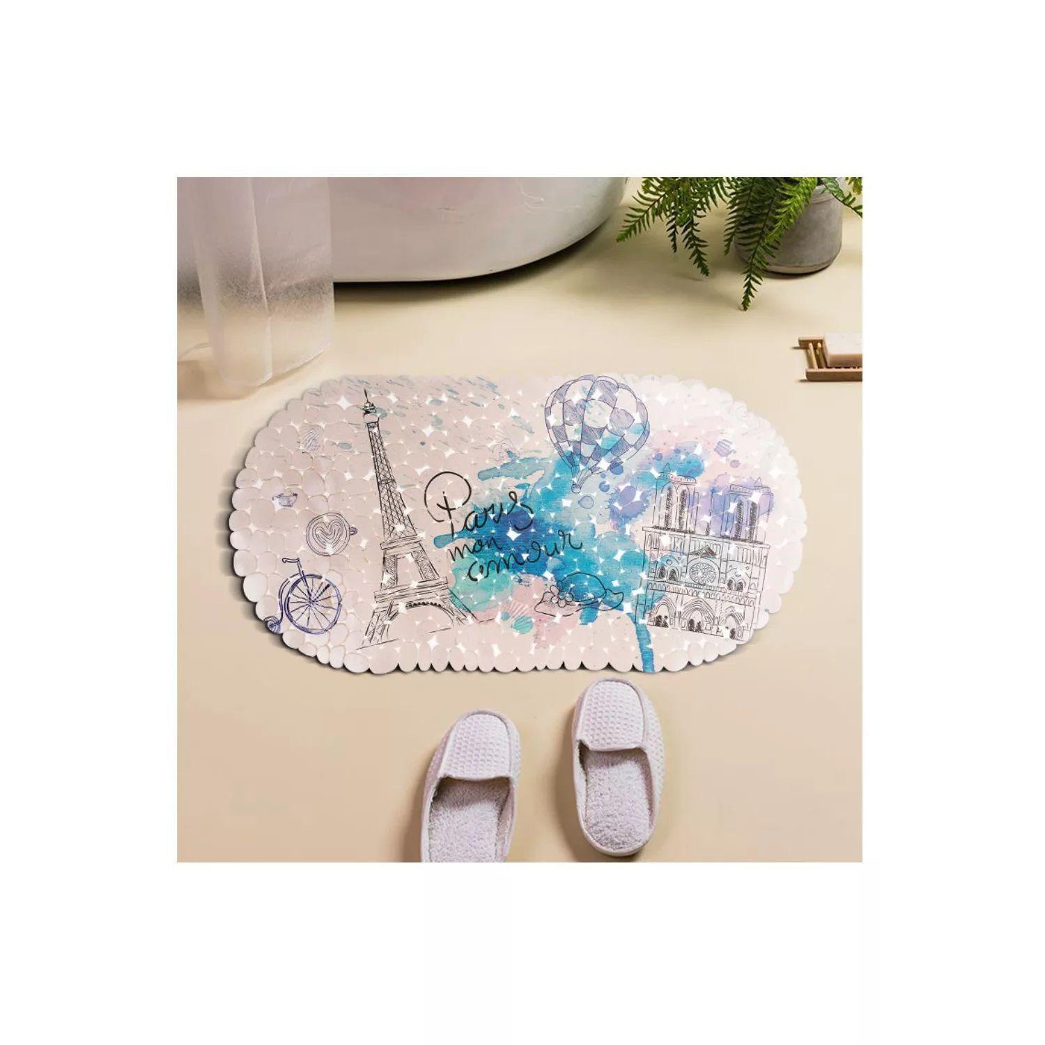 Alfombra Antideslizante De Baño 69x35cm -1