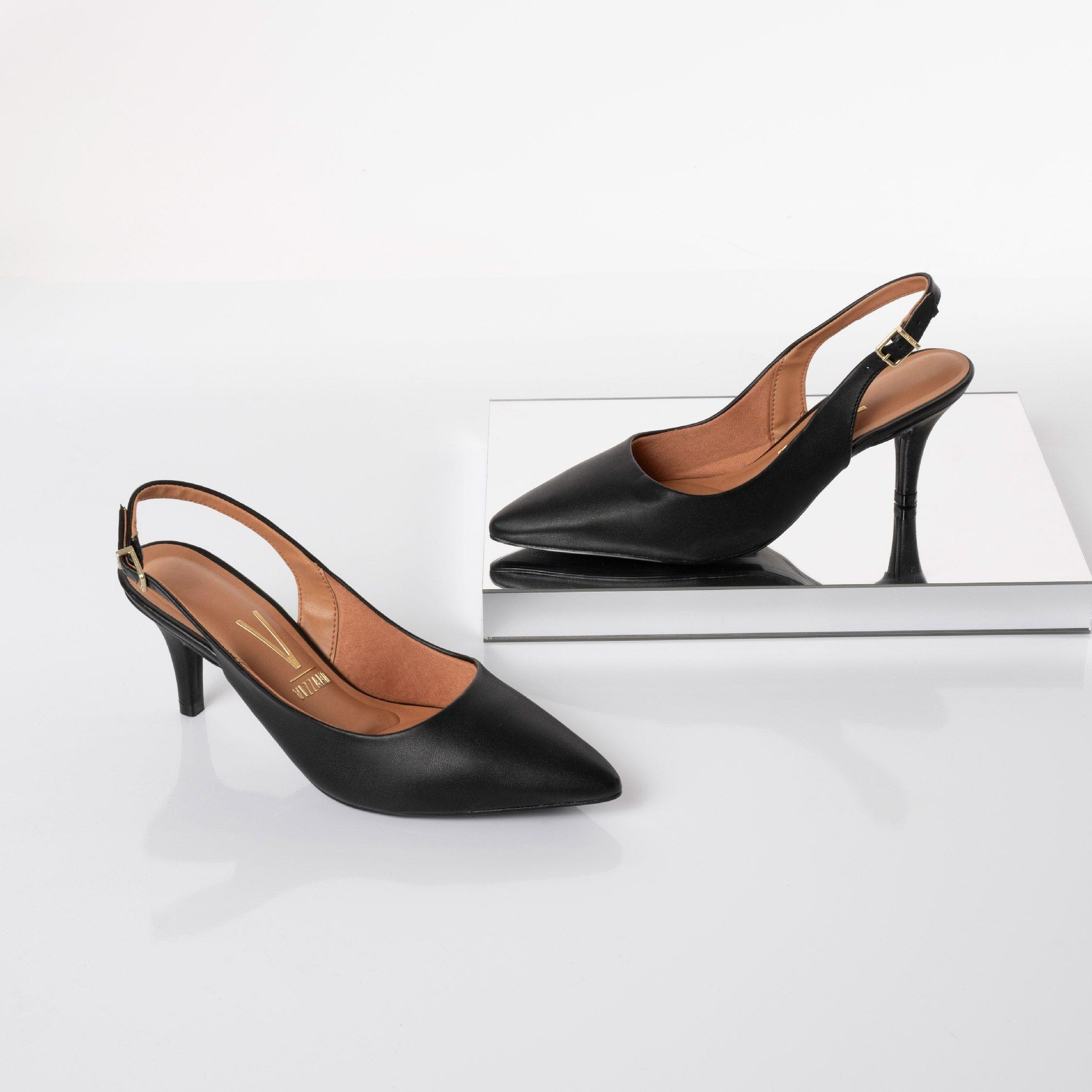Zapato Formal Taco VIZZANO 1185 700 29918 Negro-1