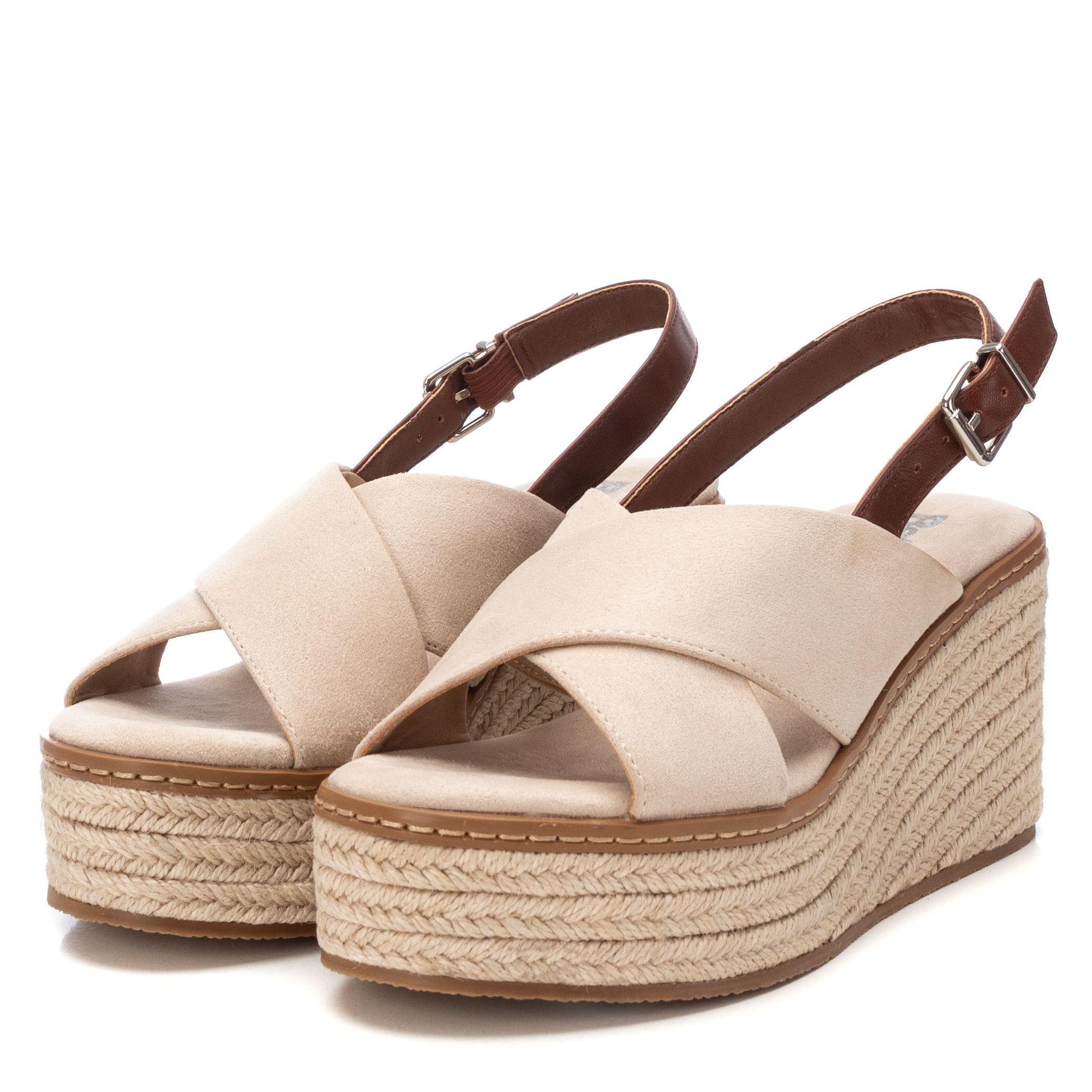 Sandalia Taco REFRESH 172579 Beige-4