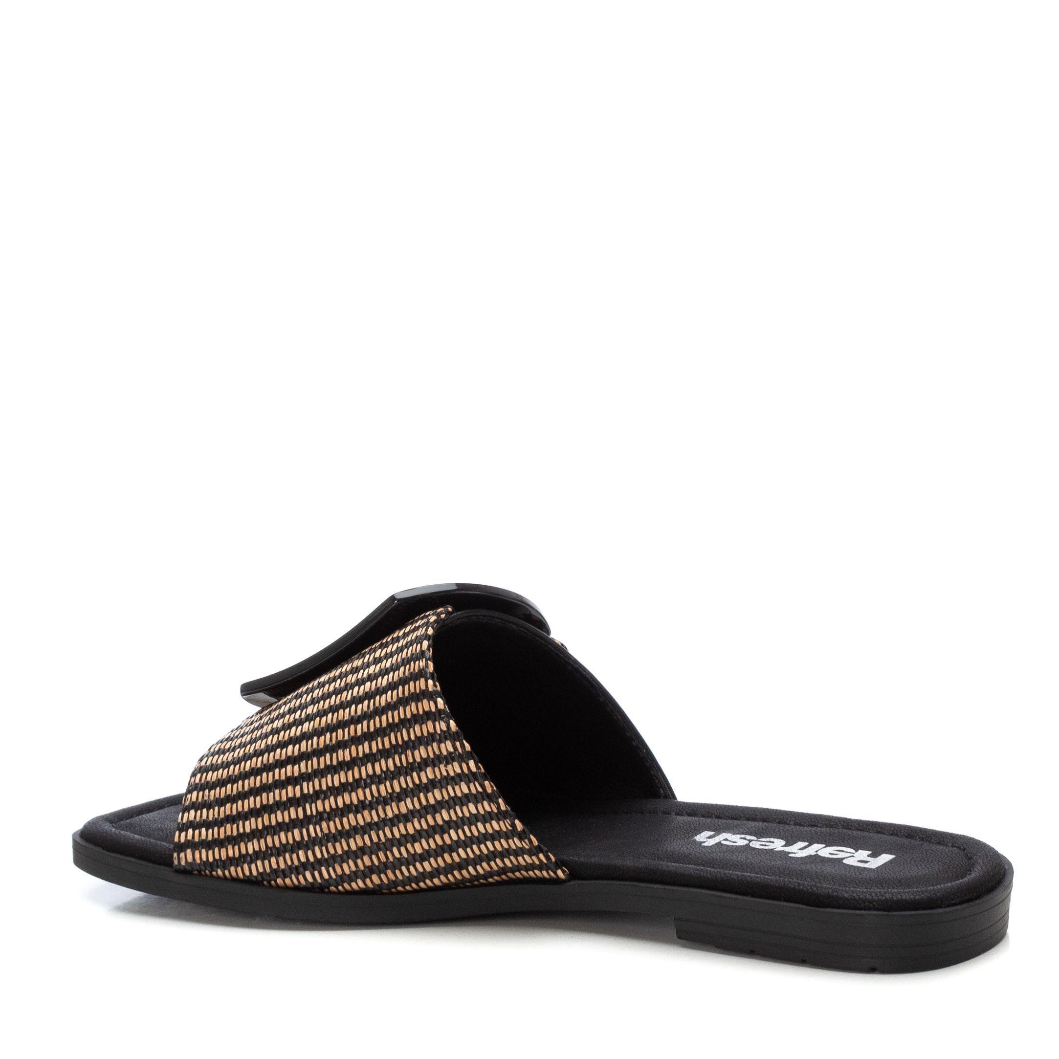 Sandalia Mujer REFRESH 172861 negro-2