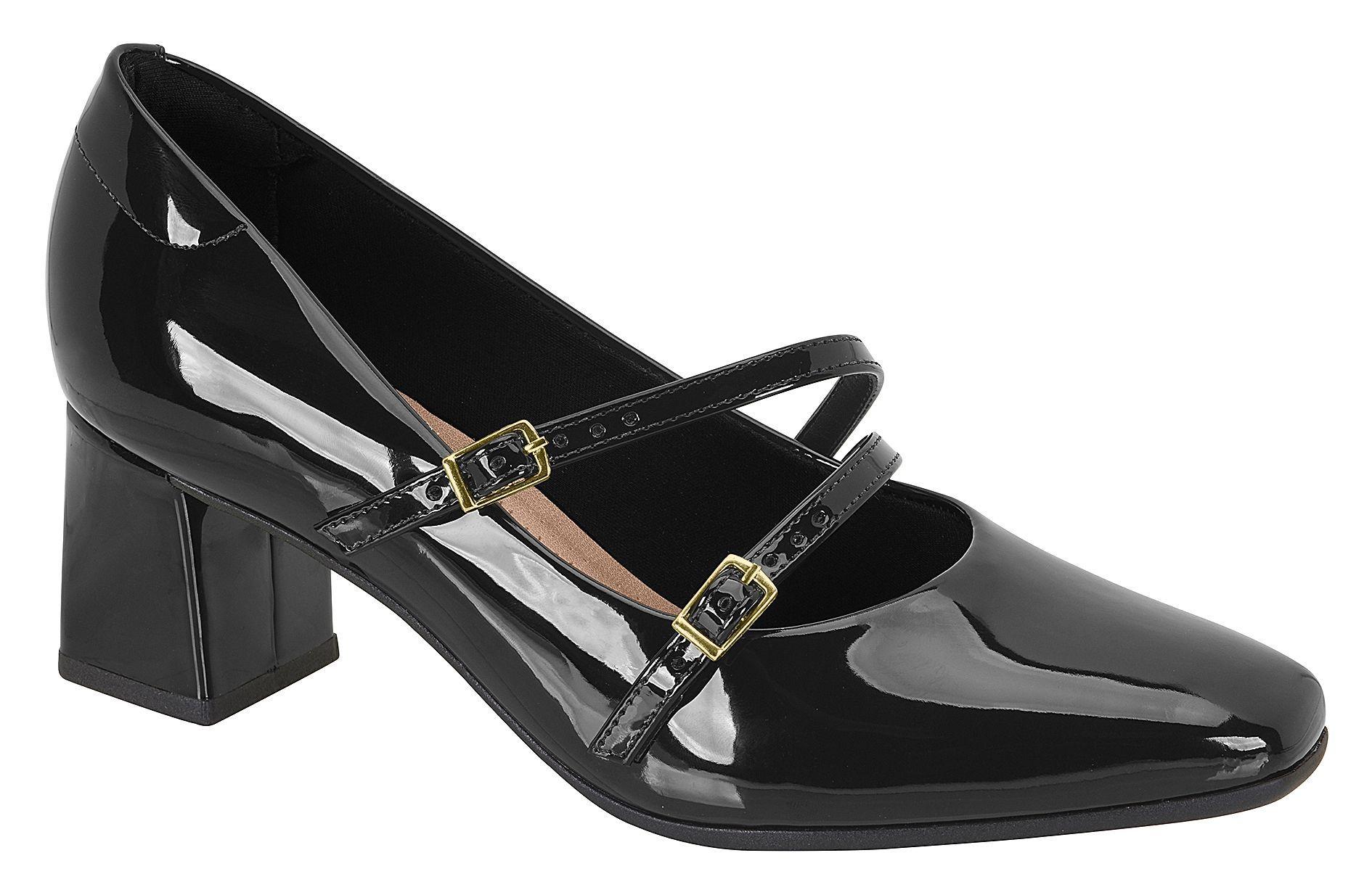 Zapato Vestir taco Beira Rio Negro 4314.105.13488.15745-0