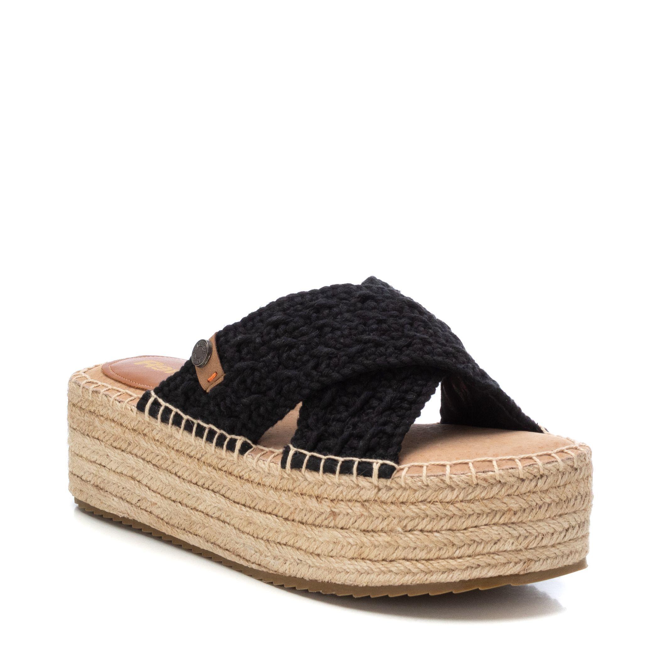 Sandalia Mujer REFRESH negro 172458-0