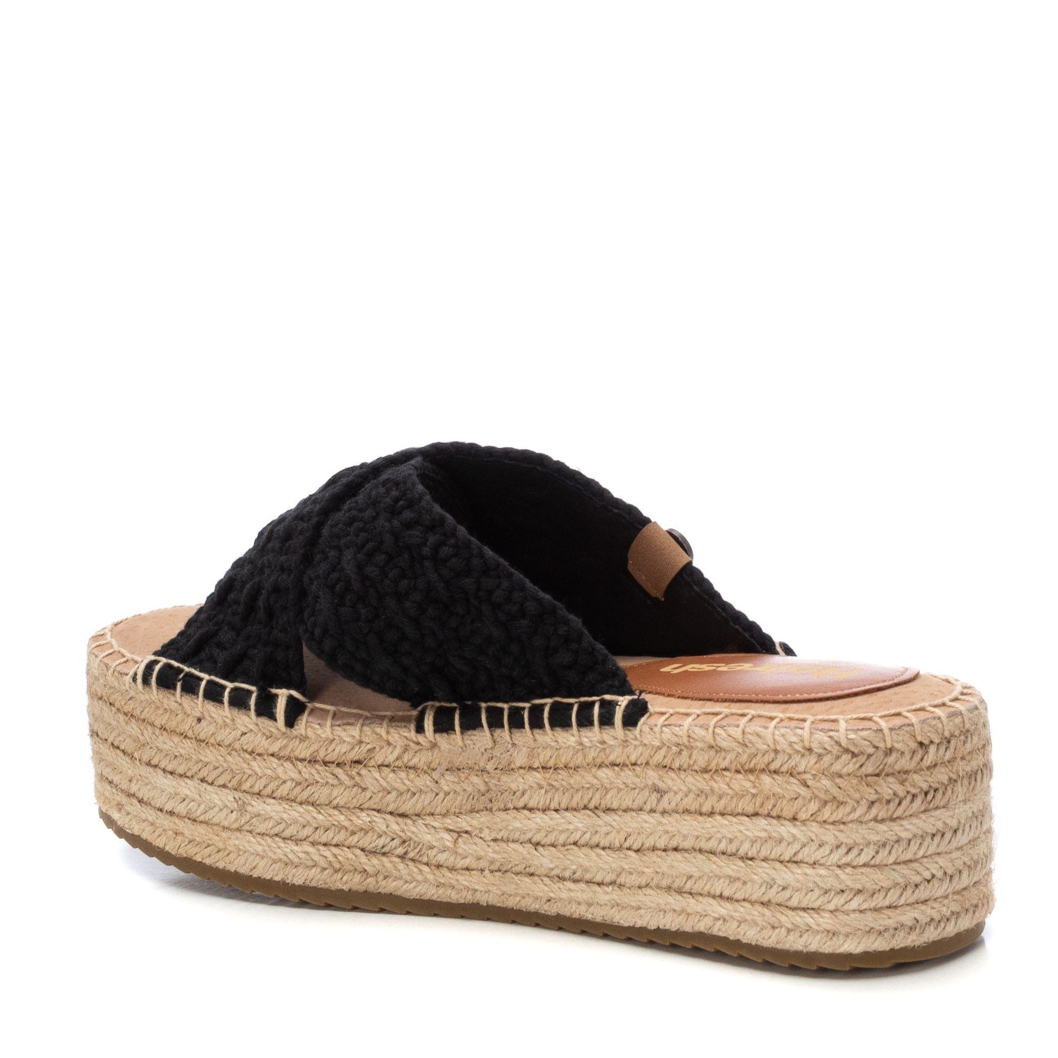 Sandalia Mujer REFRESH negro 172458-2