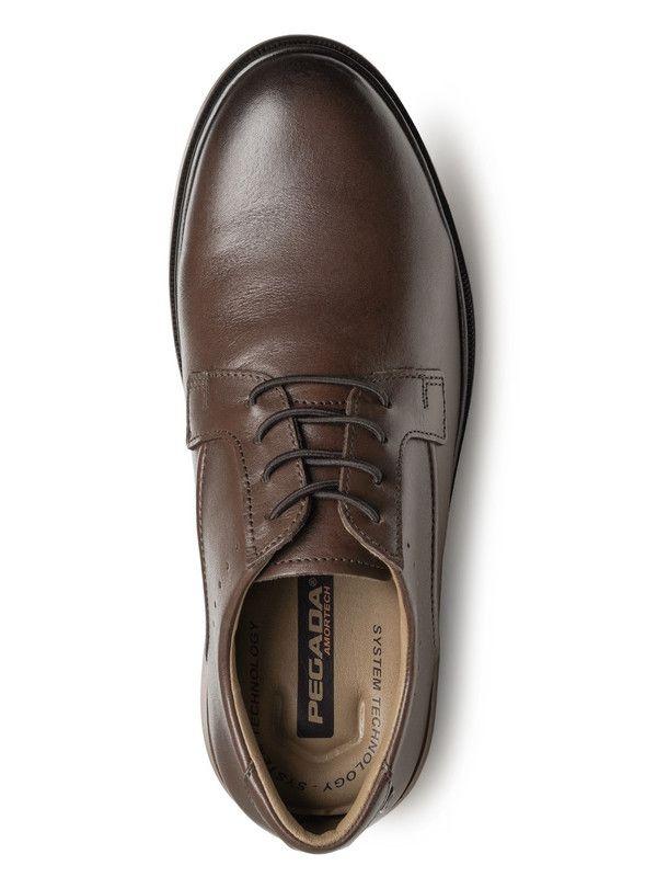 Zapato Formal Hombre Cuero PEGADA 127603 Café-5