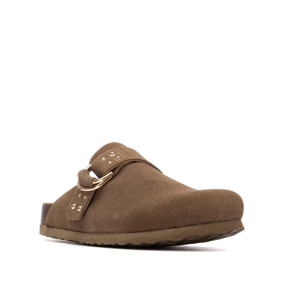 Zueco Mujer Cuero REFRESH 175008-2