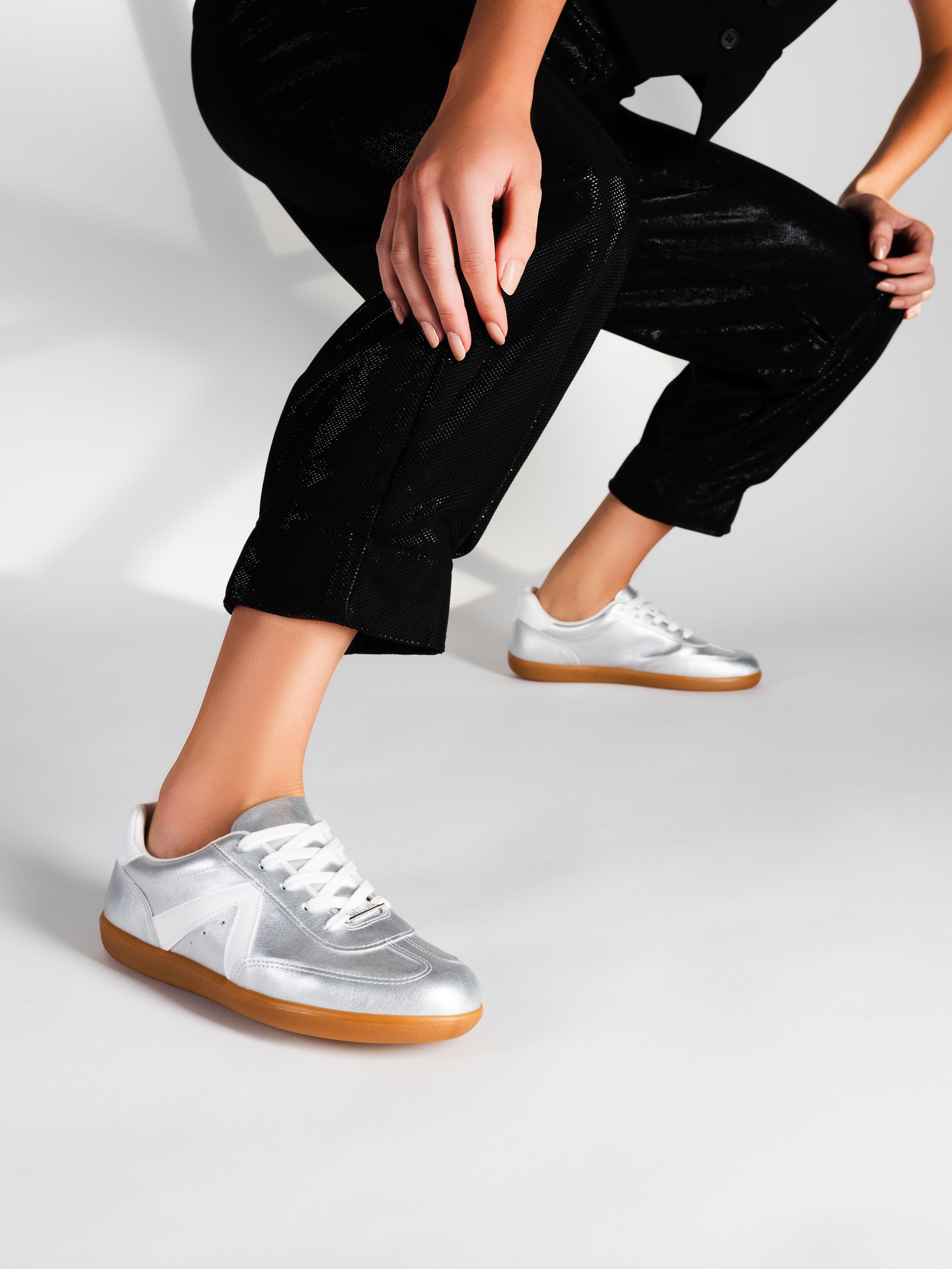 Zapatilla Urbana Mujer Vizzano Plata-1