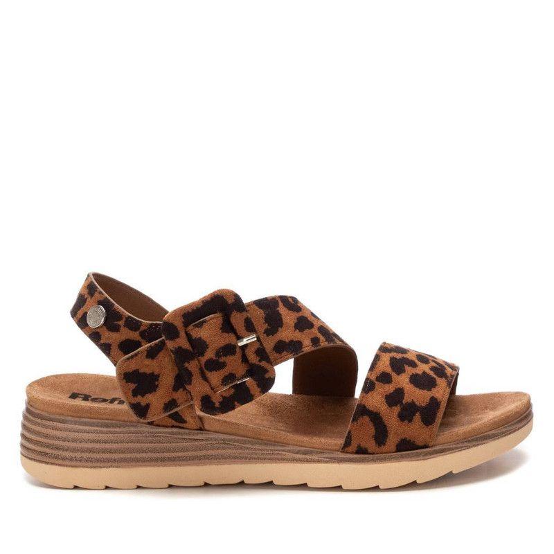 Sandalia Mujer REFRESH 173143 Animal Print-0