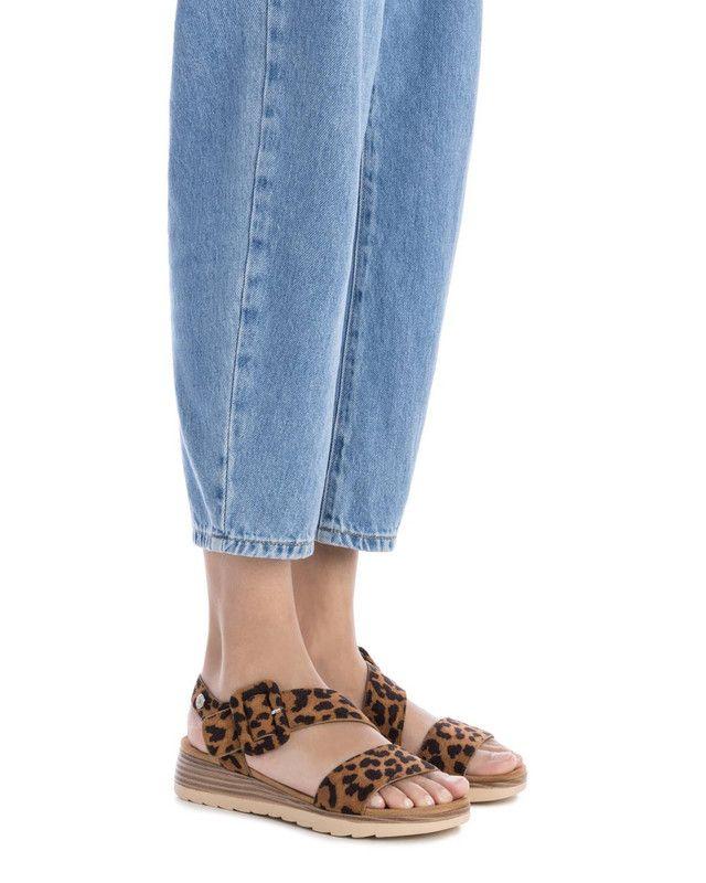 Sandalia Mujer REFRESH 173143 Animal Print-1