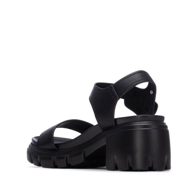 Sandalia Mujer Taco REFRESH 175283 Negro-2