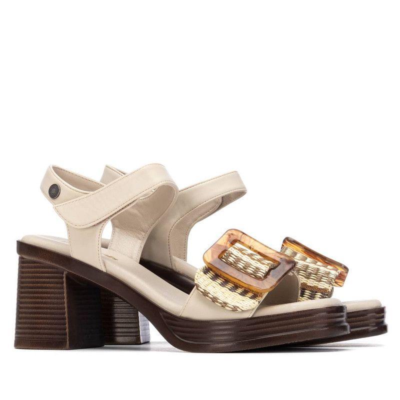 Sandalia Mujer Taco REFRESH 175027-3