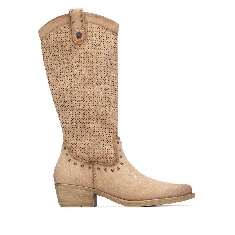 Bota Texana Mujer Verano REFRESH 175292 Antelina-0