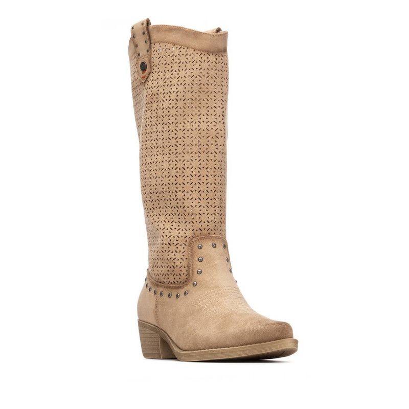 Bota Texana Mujer Verano REFRESH 175292 Antelina-2