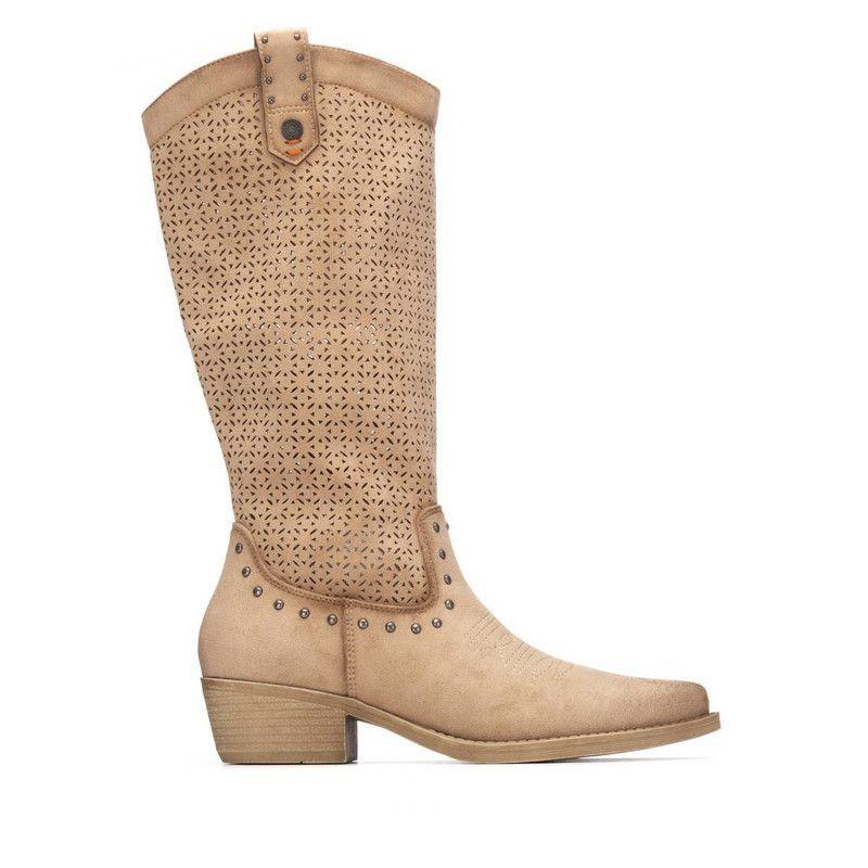 Bota Texana Mujer Verano REFRESH 175292 Antelina-0