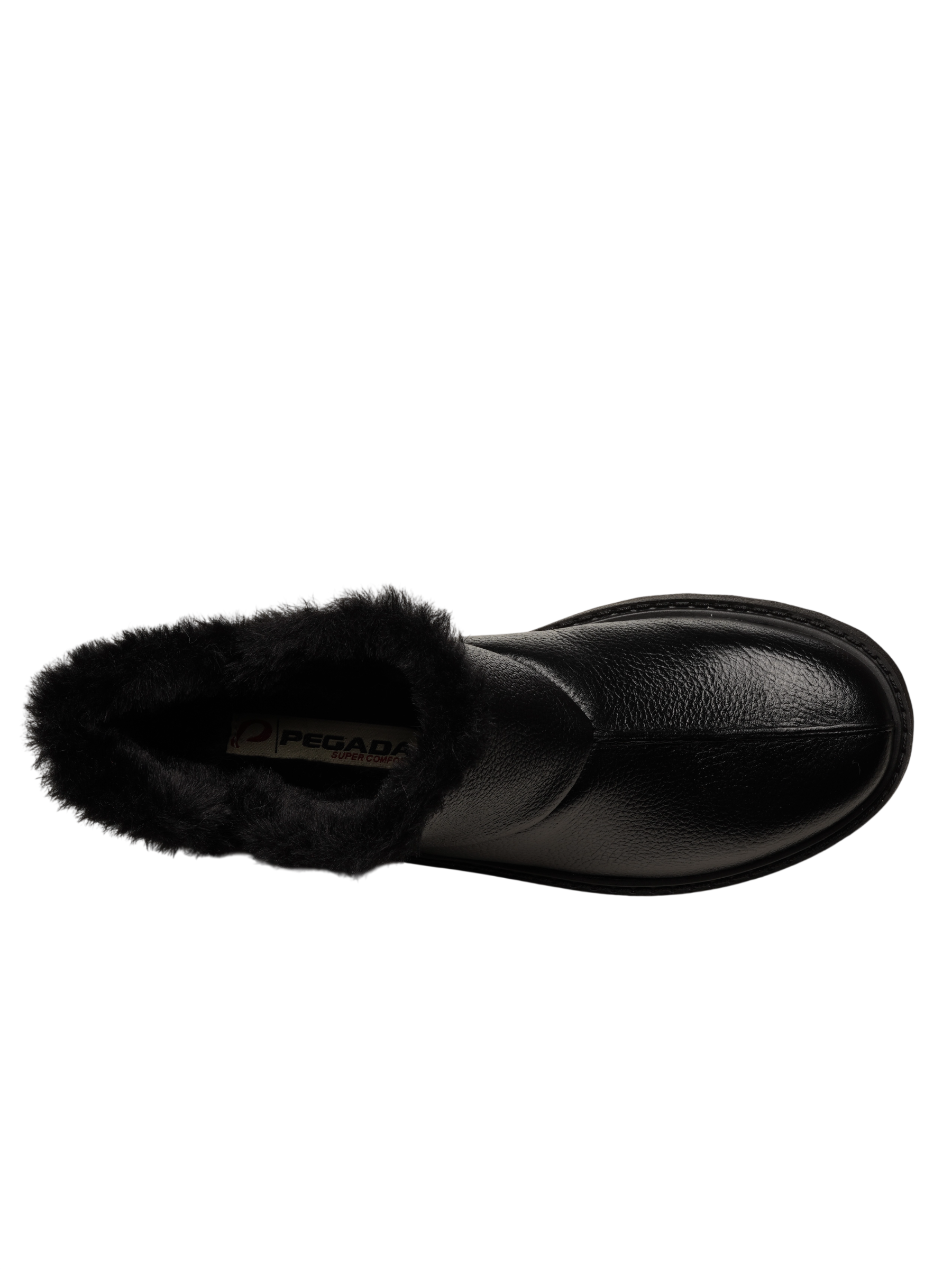 Botín Australiano Cuero PEGADA 281191 Super Comfort Negro-3