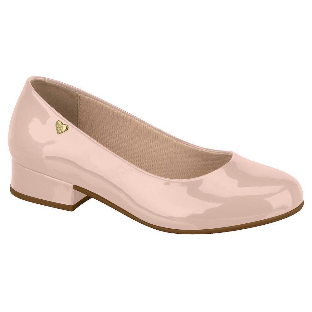 Zapato Vestir Charol Mocasín Niña Molekinha Rosado 2528-100-13488-0