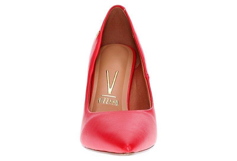 Zapato Vestir Stiletto Mujer Vizzano Rojo-2