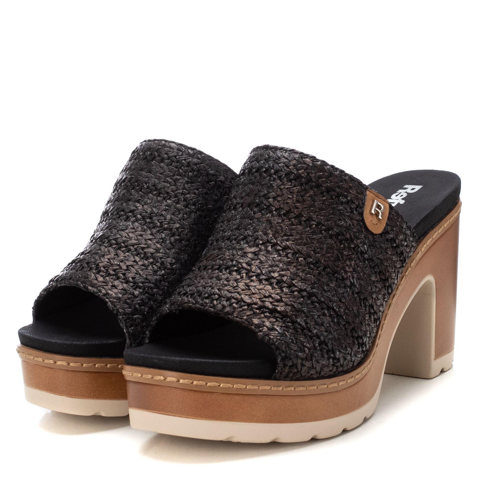 Sandalia Taco REFRESH 172703 Negro-3