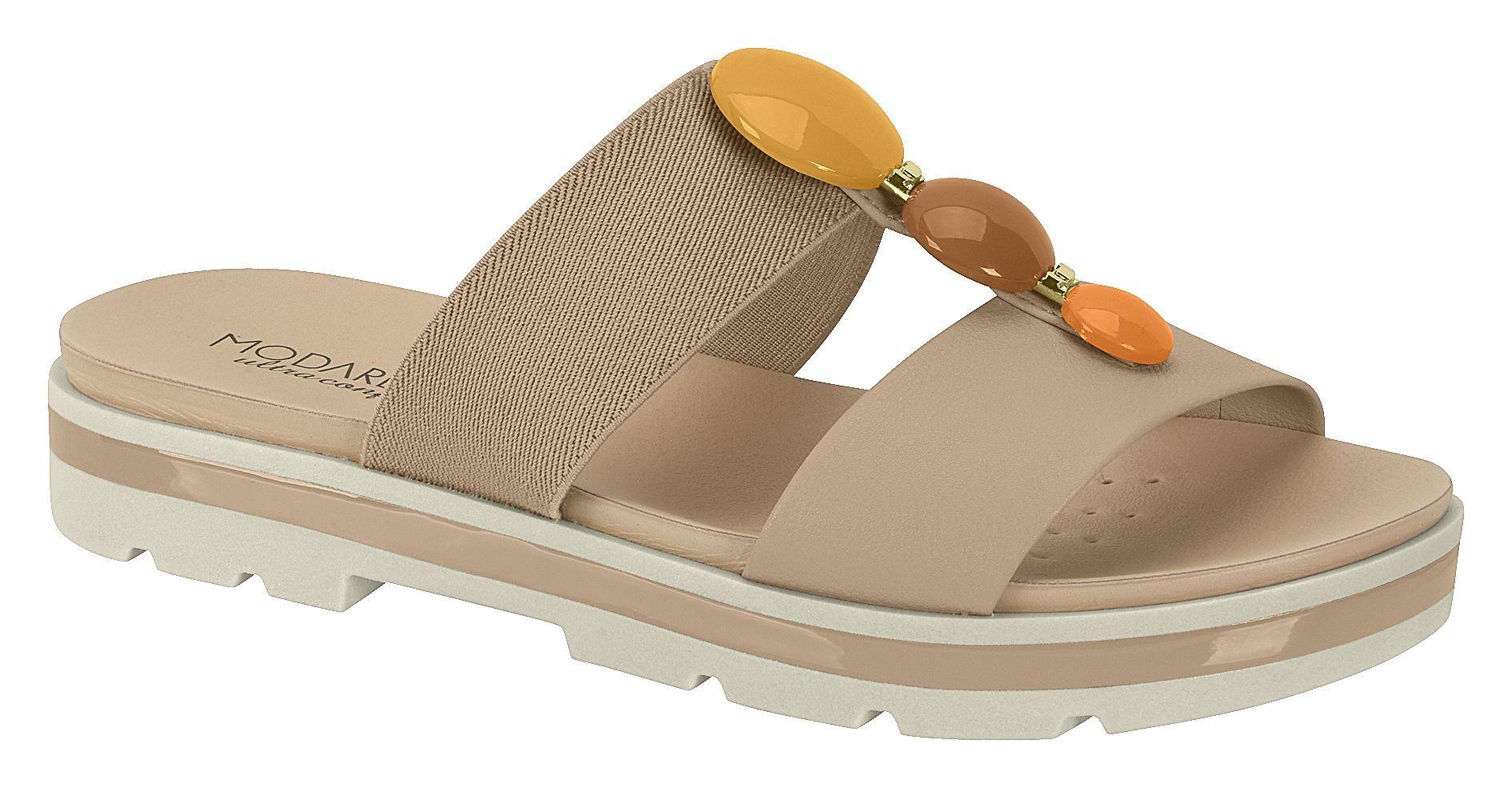 Sandalia Mujer Modare Beige-0