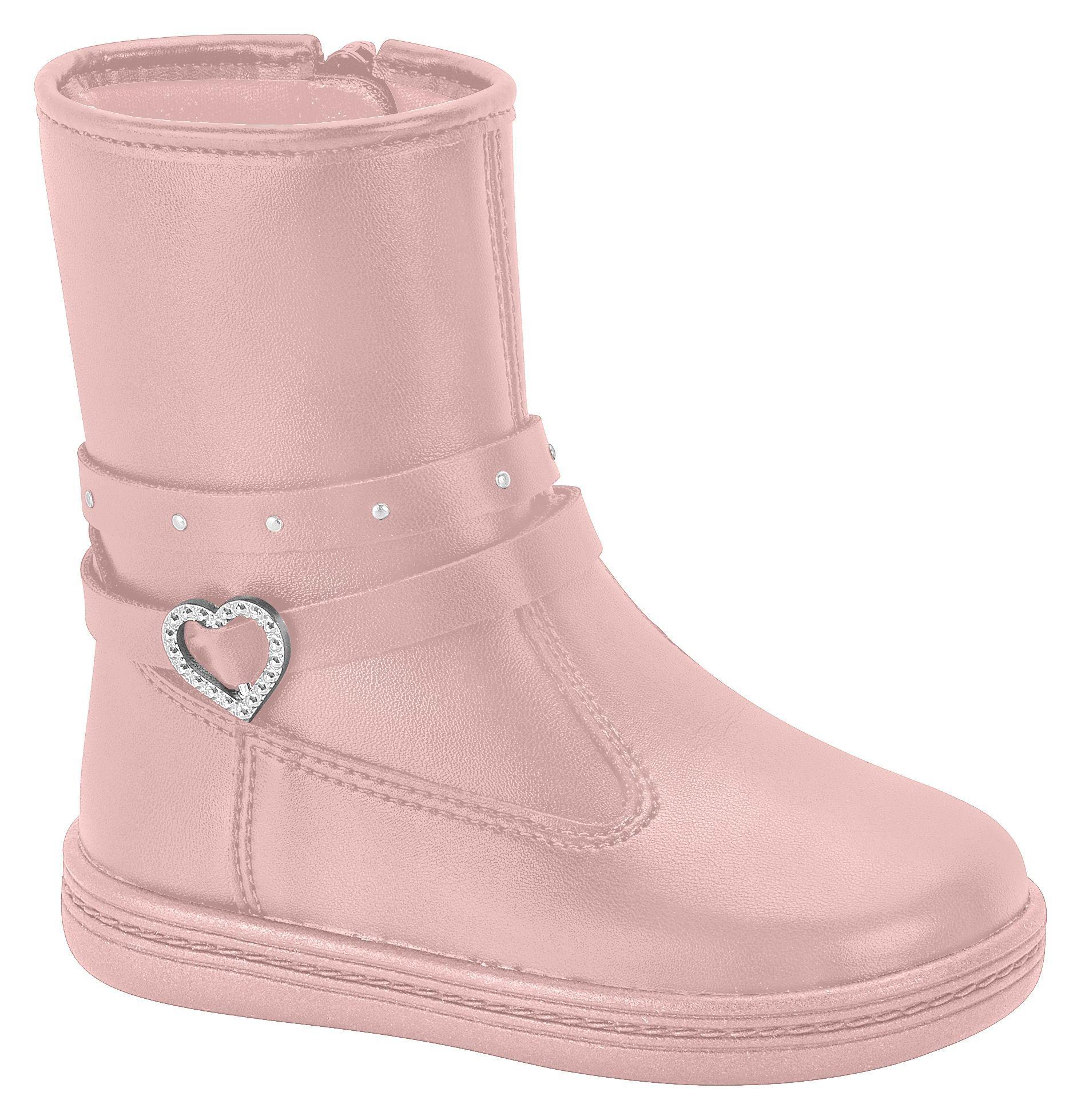 Botín Bota Niña Rosado Molekinha 2127.219.23580.78276-0