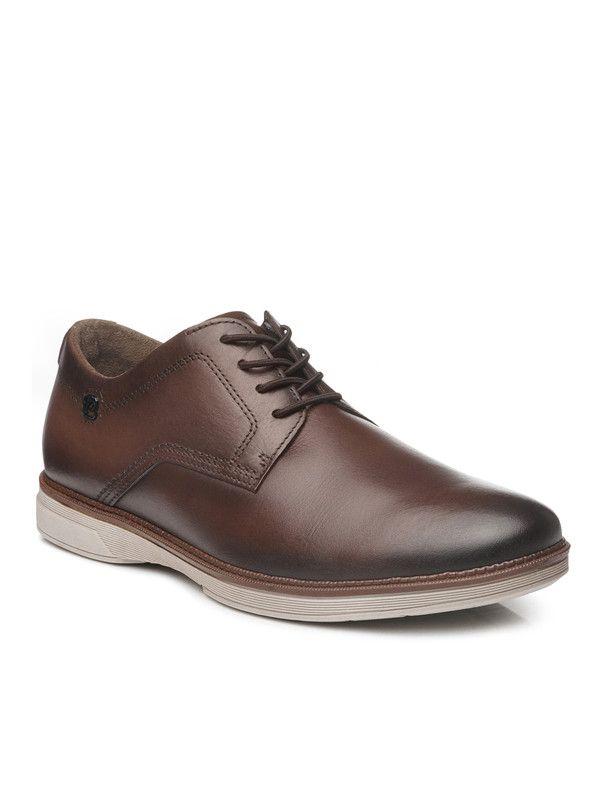 Zapato Formal Hombre Cuero PEGADA 126701 Café-1