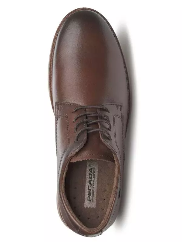 Zapato Formal Hombre Cuero PEGADA 126701 Café-4