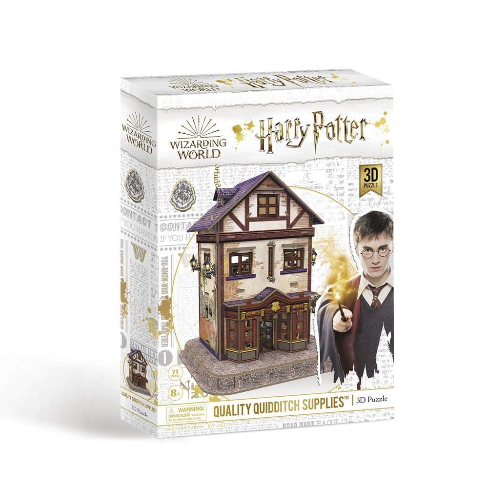 Harry Potter Insumos De Quidditch Puzzle 3d Original-0
