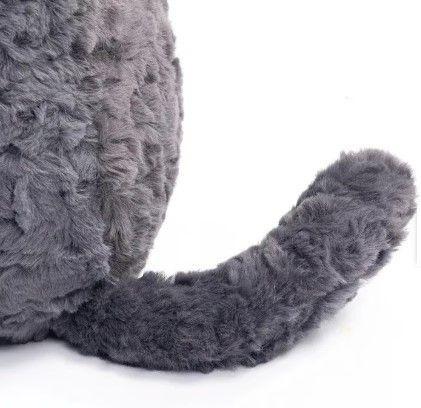 Peluche Suave de Gato Negro Kawaii-3