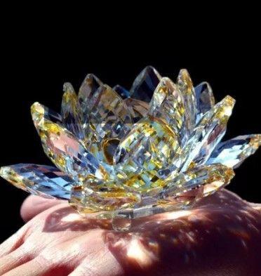 Flor de Loto de Cristal Tornasol-2