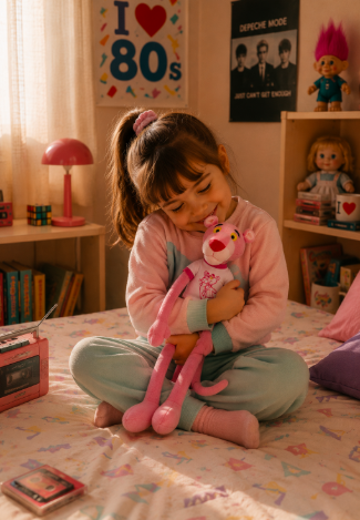 Peluche Pantera Rosa 50 cm – Suave, Tierno y Perfecto para Regalar-3